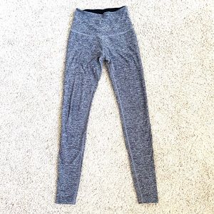 beyond yoga black/gray space dye leggings